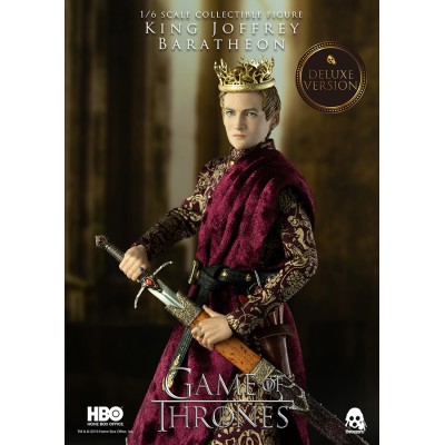 GAME OF THRONES - KING JOFFREY BARATHEON DELUXE 1/6 30 CM ACTION FIGURE THREEZERO