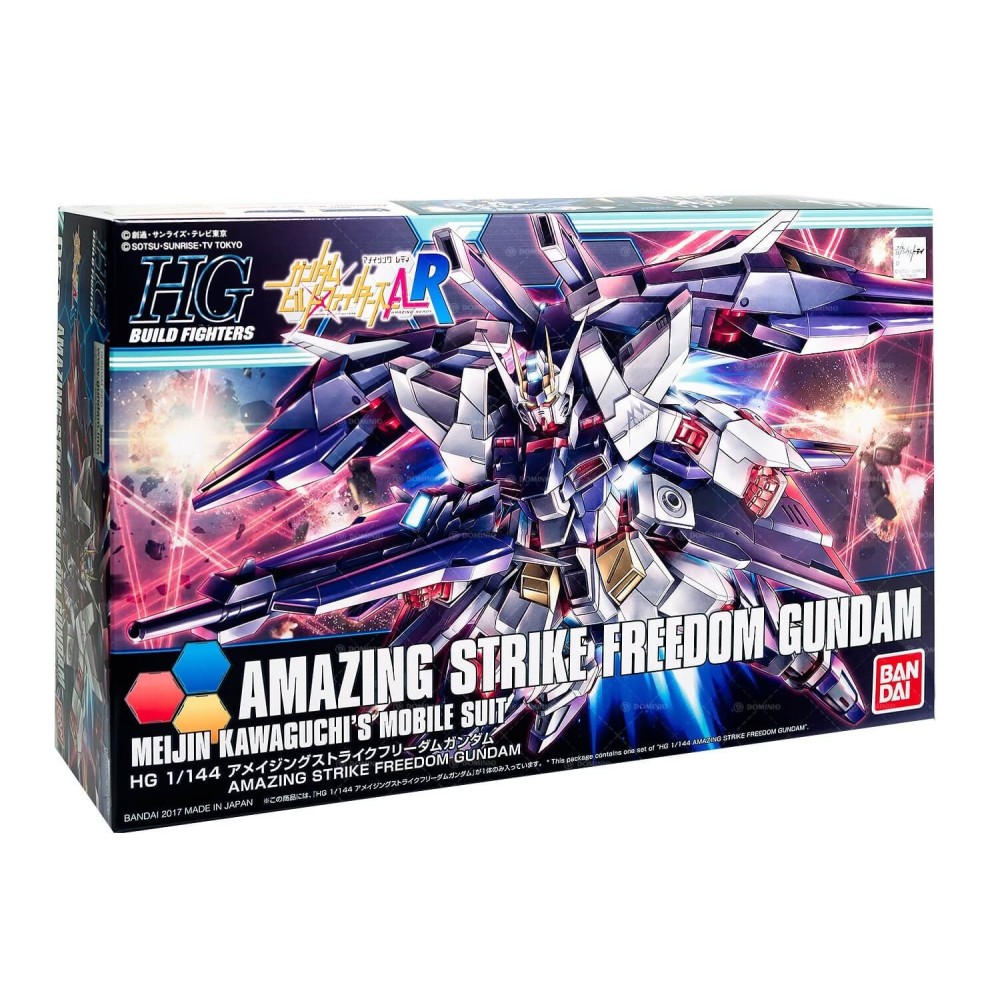 BANDAI HIGH GRADE HG AMAZING STRIKE FREEDOM GUNDAM 1/144 MODEL KIT FIGURE