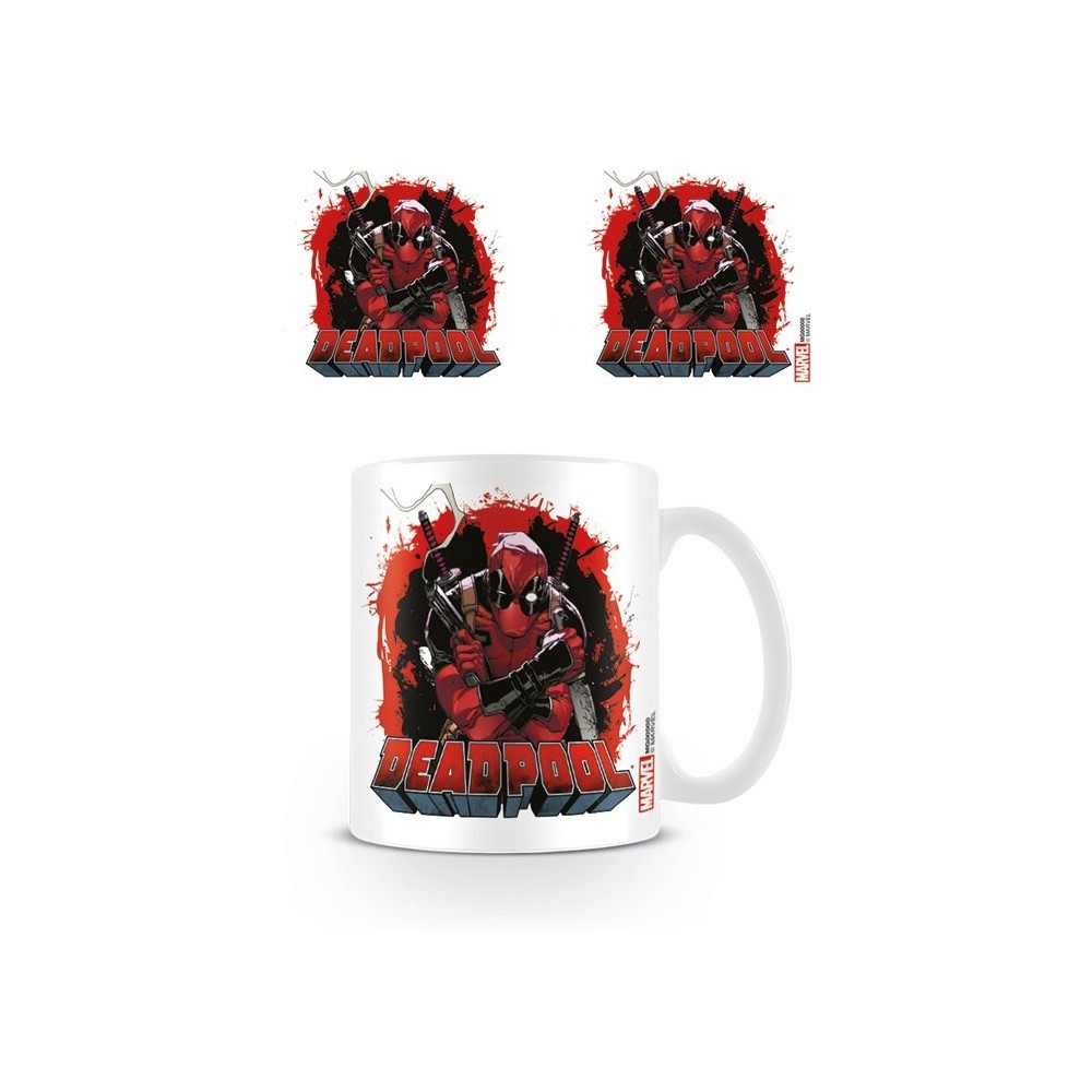 PYRAMID INTERNATIONAL DEADPOOL COMICS MUG TAZZA IN CERAMICA