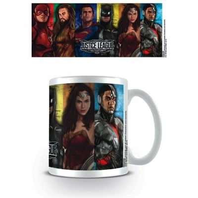 DC MOVIE JUSTICE LEAGUE CERAMIC MUG TAZZA IN CERAMICA PYRAMID INTERNATIONAL