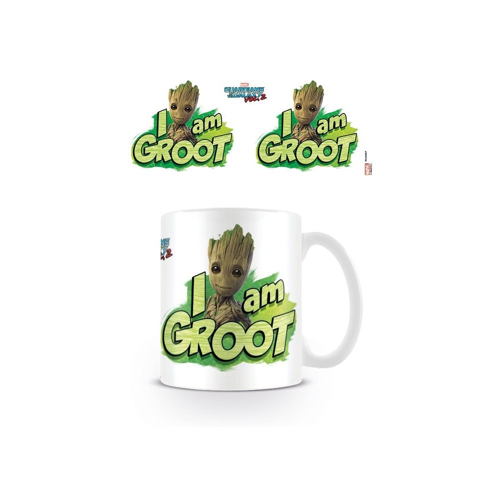PYRAMID INTERNATIONAL MARVEL GUARDIANS OF THE GALAXY I AM GROOT CERAMIC MUG TAZZA IN CERAMICA