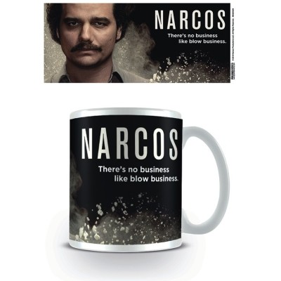 PYRAMID INTERNATIONAL NARCOS NO BUSINESS CERAMIC MUG TAZZA IN CERAMICA
