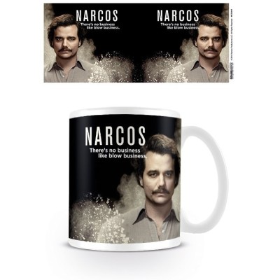 PYRAMID INTERNATIONAL NARCOS NO BUSINESS 2 CERAMIC MUG TAZZA IN CERAMICA