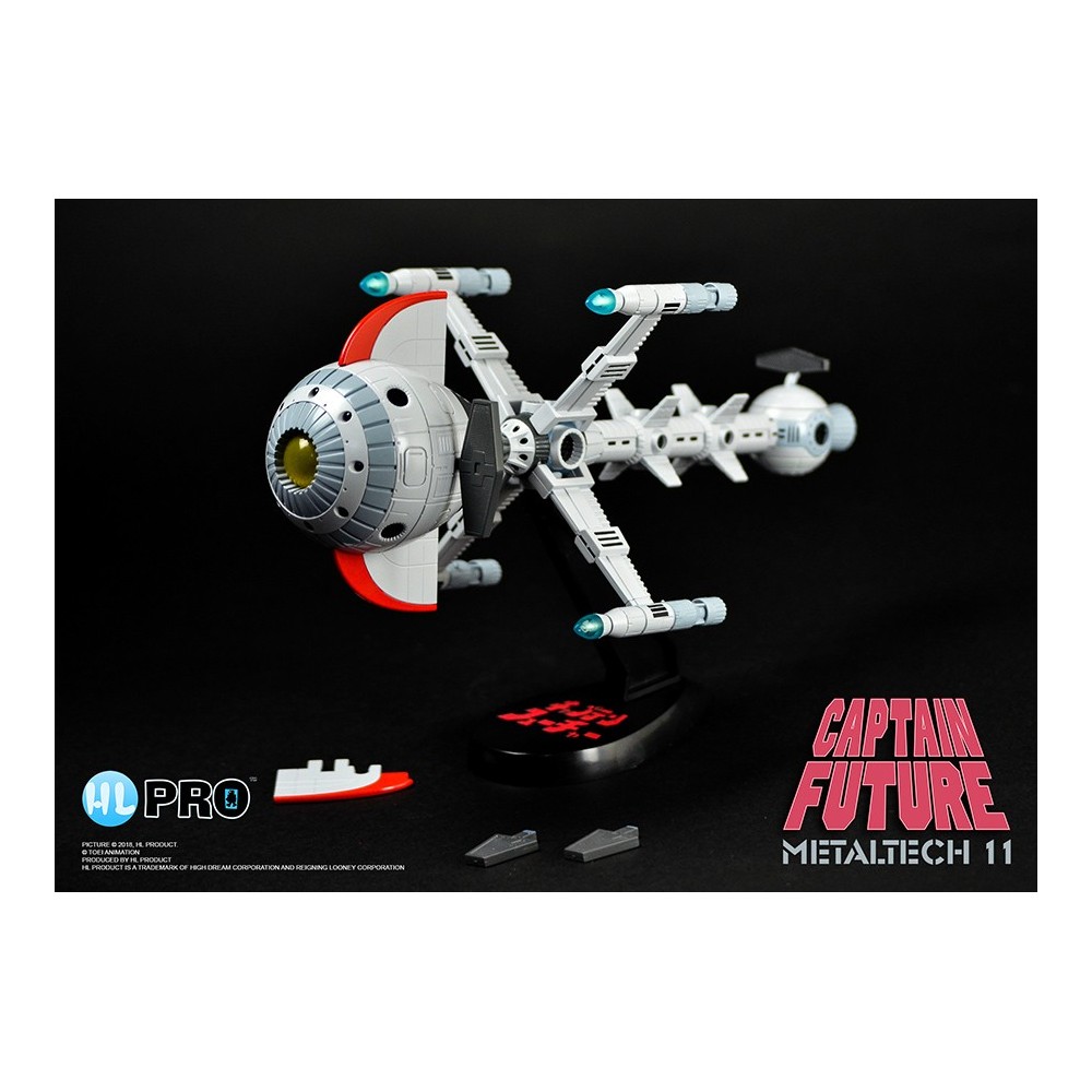 CAPITAN FUTURO CAPTAIN FUTURE FUTURE COMET METALTECH 11 DIE CAST FIGURE HIGH DREAM