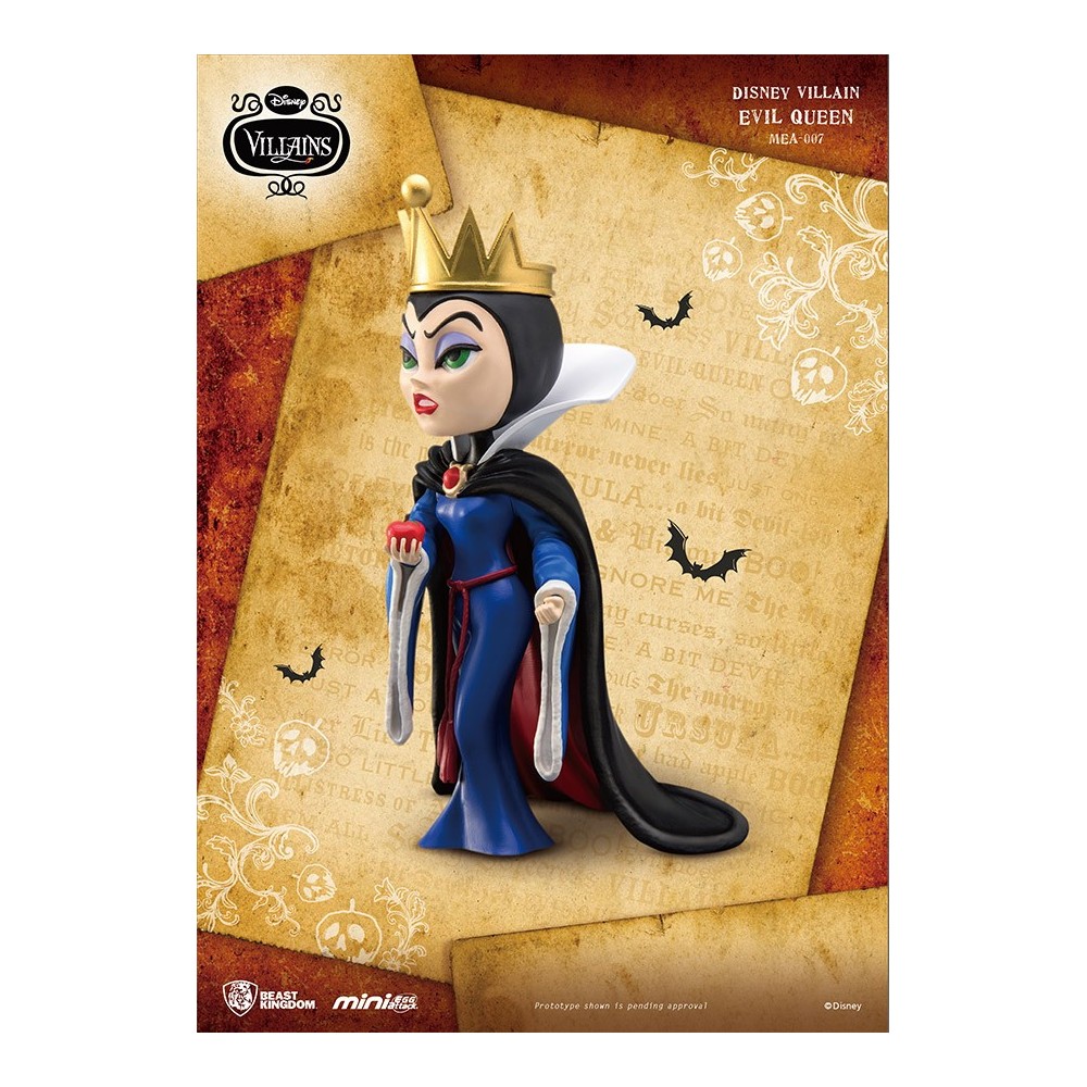 BEAST KINGDOM DISNEY VILLAINS - EVIL QUEEN MINI EGG ATTACK FIGURE 8 CM