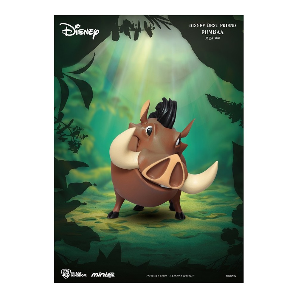 DISNEY BEST FRIEND - PUMBAA MINI EGG ATTACK FIGURE 8 CM BEAST KINGDOM