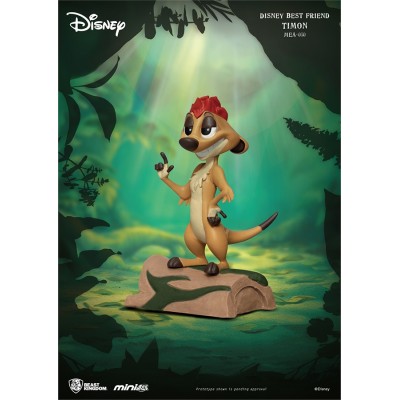 BEAST KINGDOM DISNEY BEST FRIEND - TIMON MINI EGG ATTACK FIGURE 8 CM