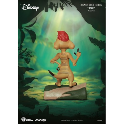 BEAST KINGDOM DISNEY BEST FRIEND - TIMON MINI EGG ATTACK FIGURE 8 CM