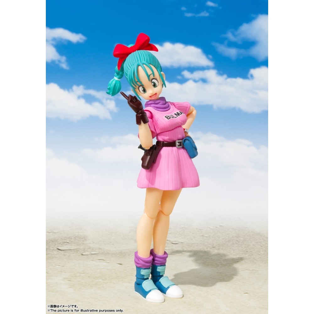BANDAI DRAGON BALL BULMA ADVENTURE BEGINS S.H. FIGUARTS ACTION FIGURE