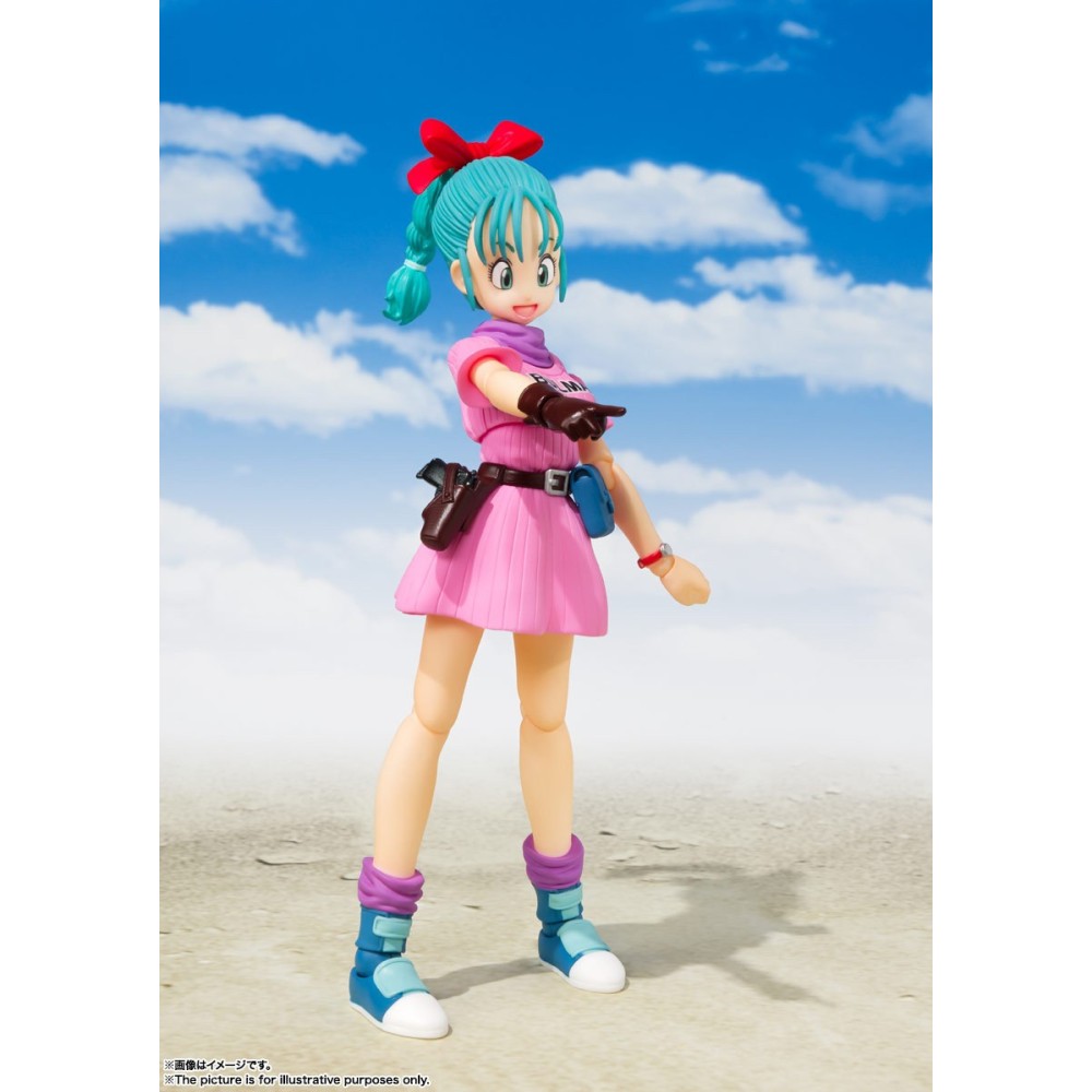 BANDAI DRAGON BALL BULMA ADVENTURE BEGINS S.H. FIGUARTS ACTION FIGURE
