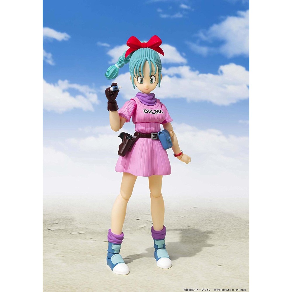 BANDAI DRAGON BALL BULMA ADVENTURE BEGINS S.H. FIGUARTS ACTION FIGURE