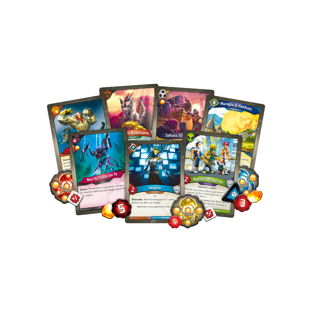 ASTERION KEYFORGE L'ERA DELL'ASCENSIONE MAZZO SINGOLO IN ITALIANO
