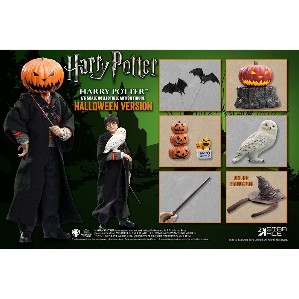 STAR ACE HARRY POTTER HALLOWEEN VERSION 1/6 SCALE COLLECTIBLE ACTION FIGURE
