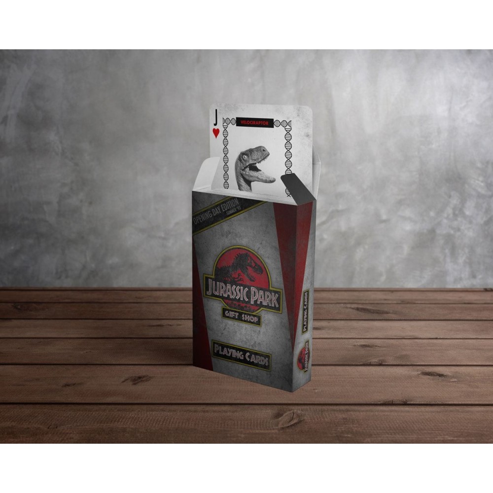 JURASSIC PARK PLAYING CARDS GIFT SHOP MAZZO DI CARTE FANATTIK