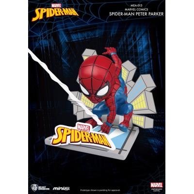 MARVEL SPIDER-MAN PETER PARKER MINI EGG ATTACK FIGURE BEAST KINGDOM