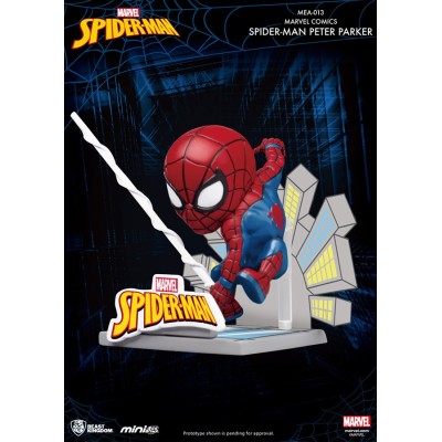 MARVEL SPIDER-MAN PETER PARKER MINI EGG ATTACK FIGURE BEAST KINGDOM