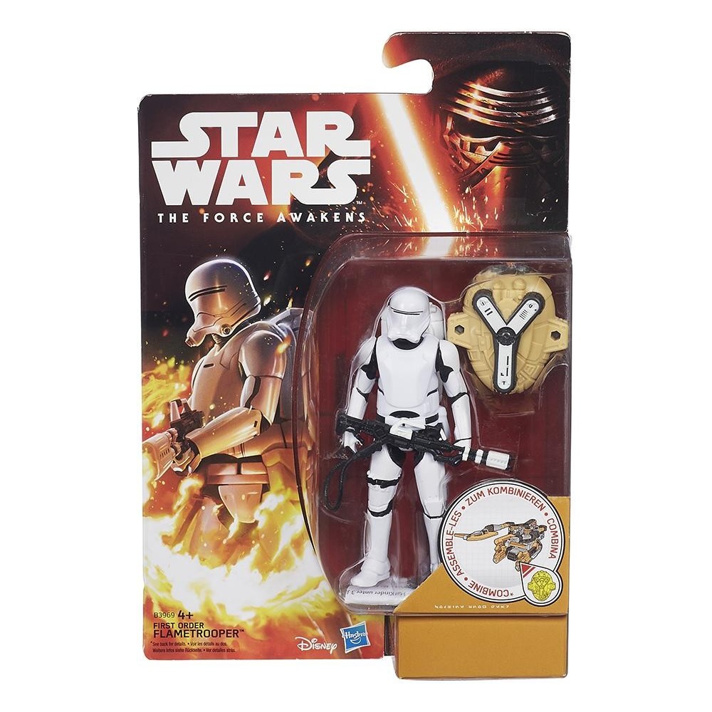STAR WARS - DESERT WAVE FIRST ORDER FLAMETROOPER ACTION FIGURE HASBRO