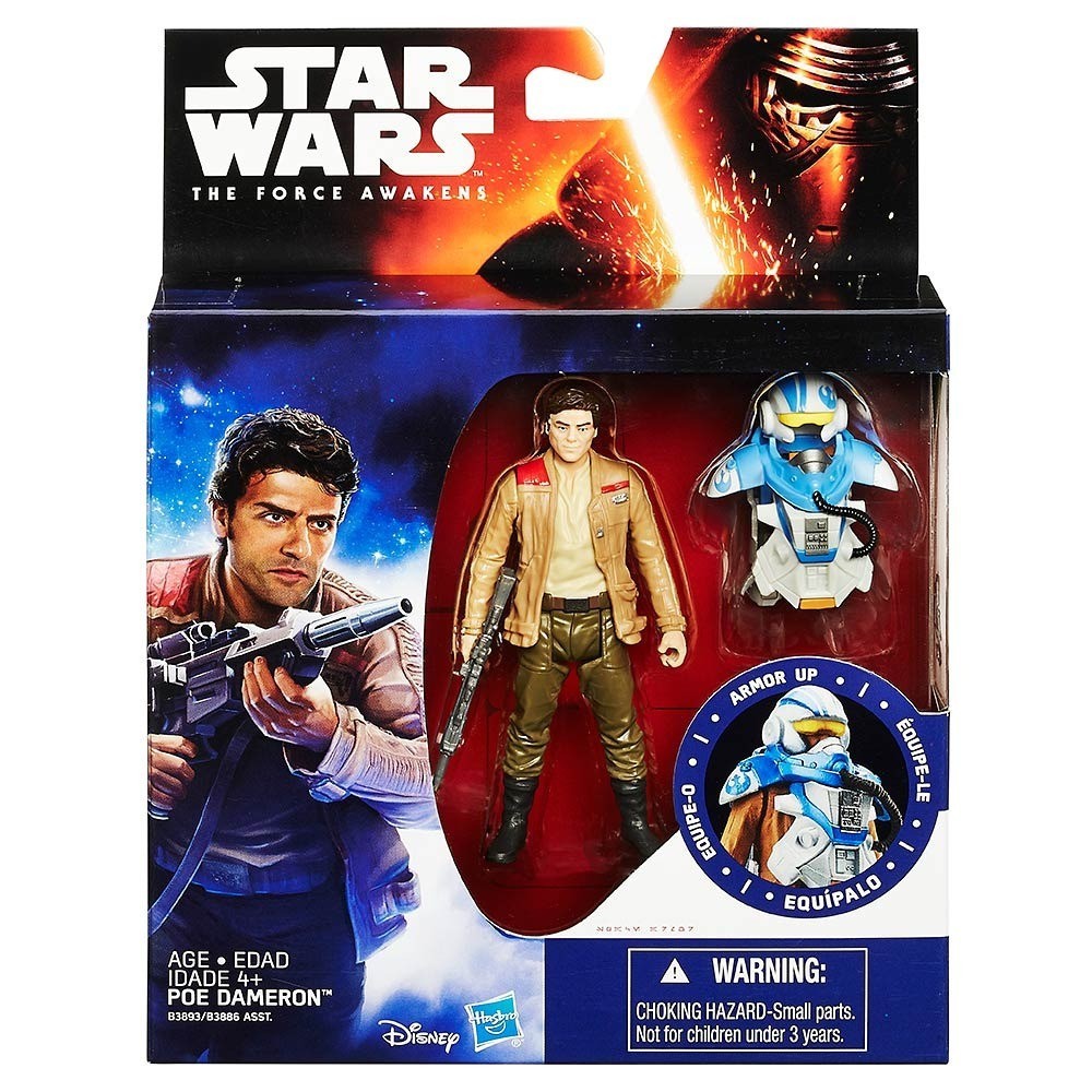 STAR WARS - ARMOR UP POE DAMERON ACTION FIGURE HASBRO