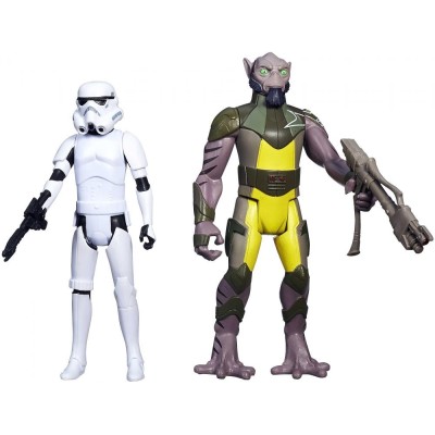 HASBRO STAR WARS MISSION SERIE 2-PACK GARAZEB ORRELIOS E STORMTROOPER ACTION FIGURE