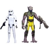 HASBRO STAR WARS MISSION SERIE 2-PACK GARAZEB ORRELIOS E STORMTROOPER ACTION FIGURE