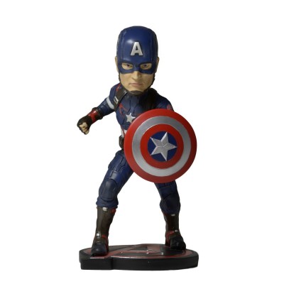 AVENGERS AGE OF ULTRON - CAPTAIN AMERICA BOBBLE HEADKNOCKER FIGURE NECA