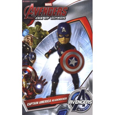 AVENGERS AGE OF ULTRON - CAPTAIN AMERICA BOBBLE HEADKNOCKER FIGURE NECA