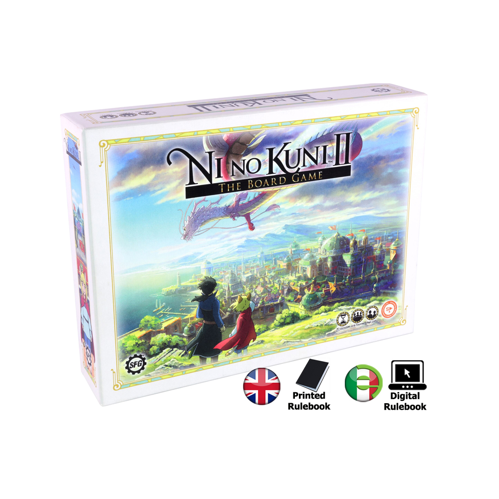 STEAMFORGED GAMES NI NO KUNI II - THE BOARD GAME GIOCO DA TAVOLO