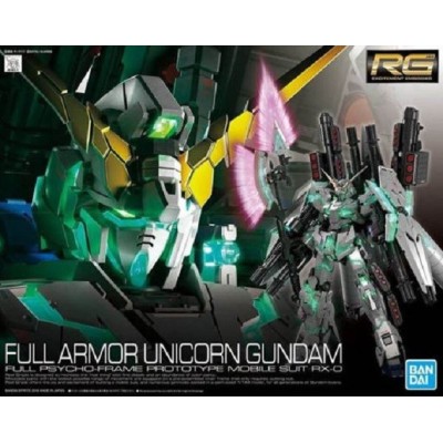 REAL GRADE RG UNICORN FULL ARMOR GUNDAM 1/144 MODEL KIT ACTION FIGURE BANDAI