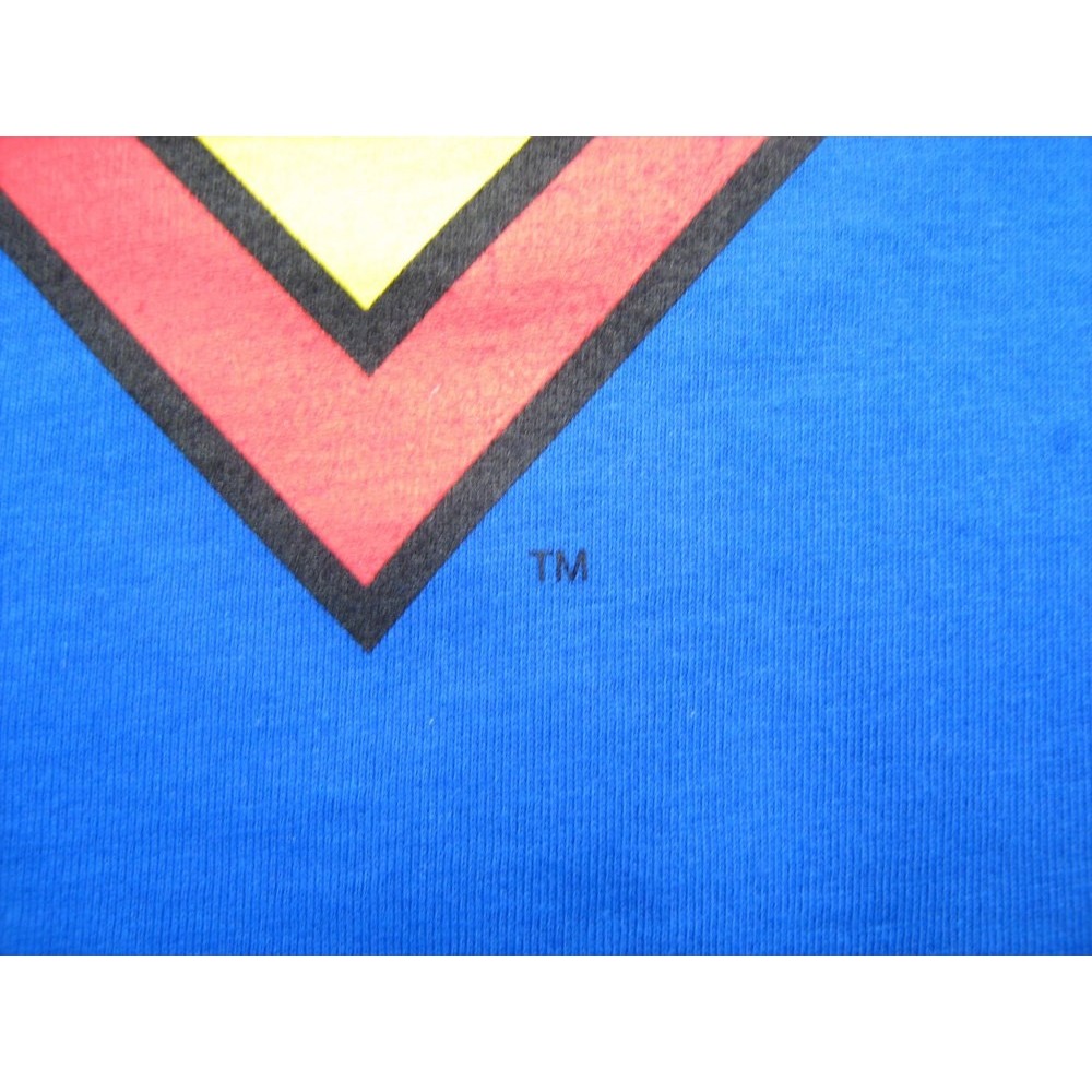 FELPA HOODIE SUPERMAN LOGO BLU