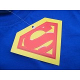 FELPA HOODIE SUPERMAN LOGO BLU