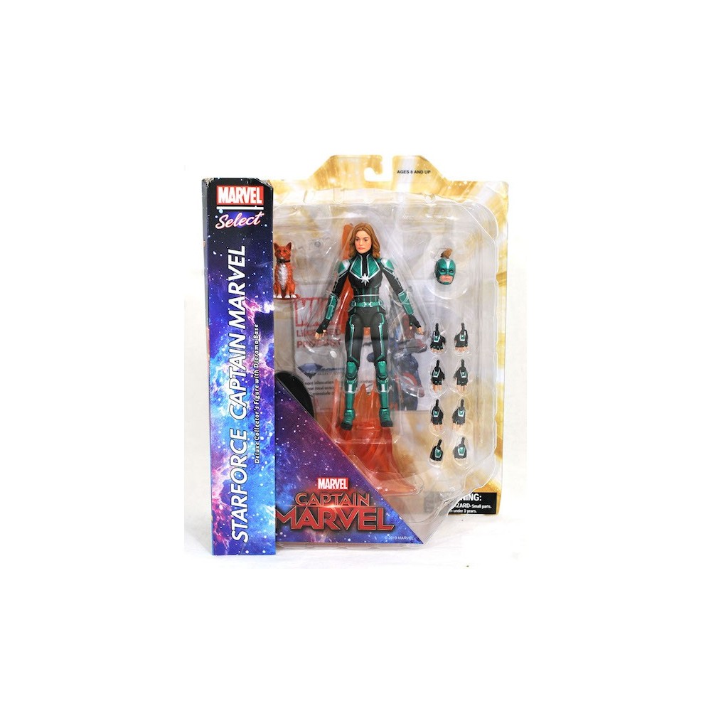 DIAMOND SELECT MARVEL SELECT CAPTAIN MARVEL MOVIE ACTION FIGURE
