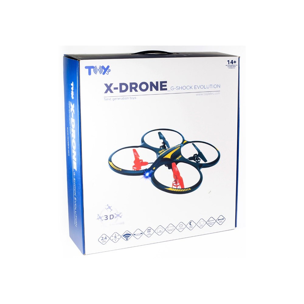 TOYLAB TOYLAB X-DRONE G-SHOCK EVOLUTION DRONE RADIOCOMANDATO