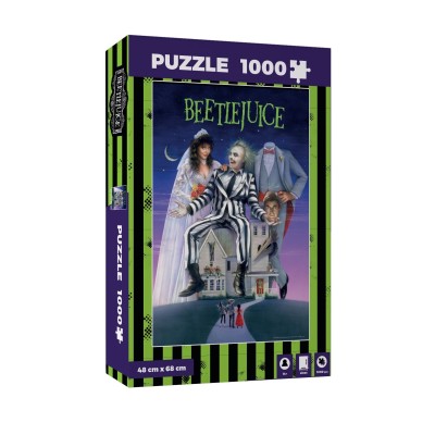 SD TOYS BEETLEJUICE MOVIE POSTER 1000 PIECES PEZZI JIGSAW PUZZLE 48x68cm