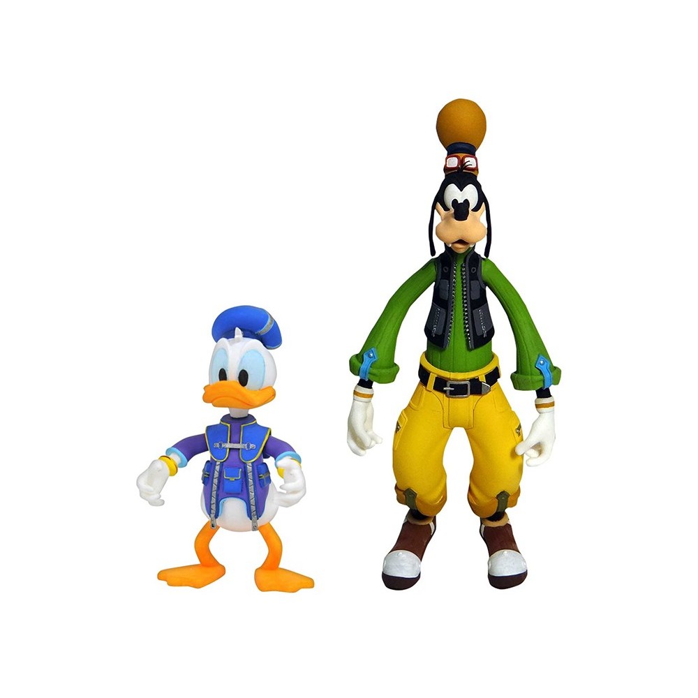 DIAMOND SELECT KINGDOM HEARTS 3 SELECT - GOOFY AND DONALD 2-PACK ACTION FIGURE