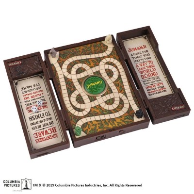 NOBLE COLLECTIONS JUMANJI BOARD GAME COLLECTOR PROP REPLICA