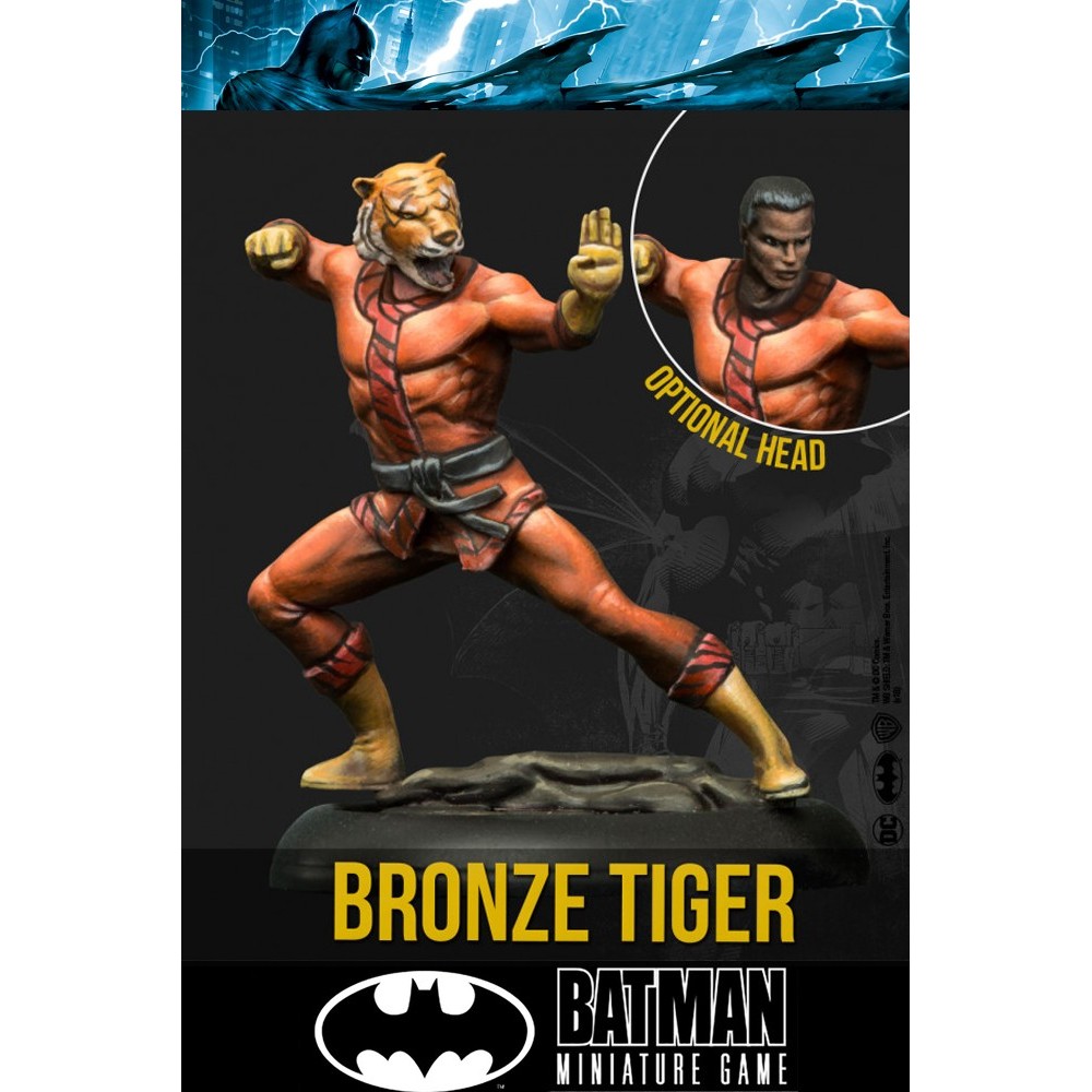 BATMAN MINIATURE GAME - BRONZE TIGER MINI RESIN STATUE FIGURE KNIGHT MODELS