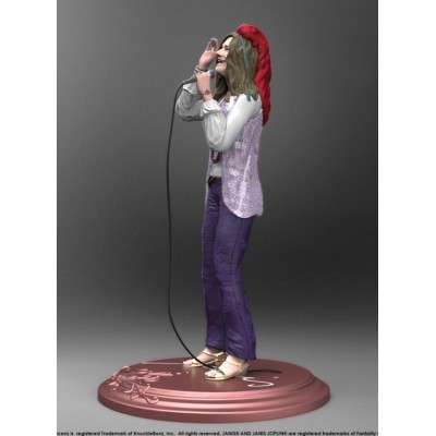 ROCK ICONZ - JANIS JOPLIN 21CM RESIN STATUE FIGURE KNUCKLEBONZ