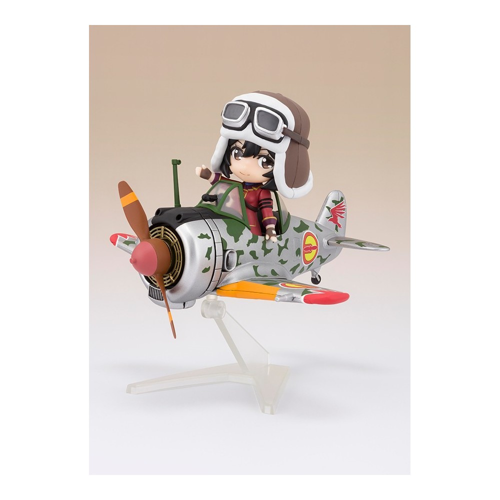 BANDAI KOTOBUKI SQUADRON KYLIE AND HAYABUSA ACTION FIGURE