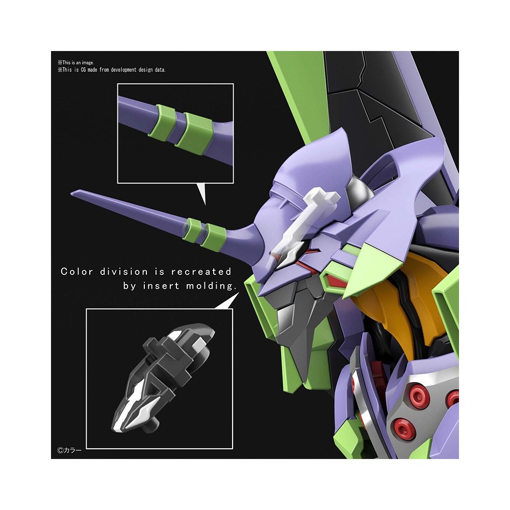BANDAI RG REAL GRADE - EVANGELION EVA 01 1/144 MODEL KIT ACTION FIGURE