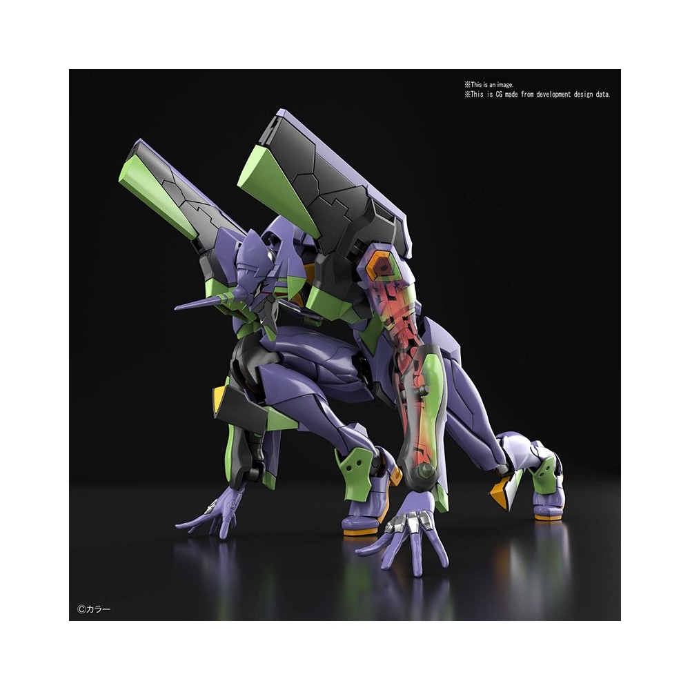 BANDAI RG REAL GRADE - EVANGELION EVA 01 1/144 MODEL KIT ACTION FIGURE