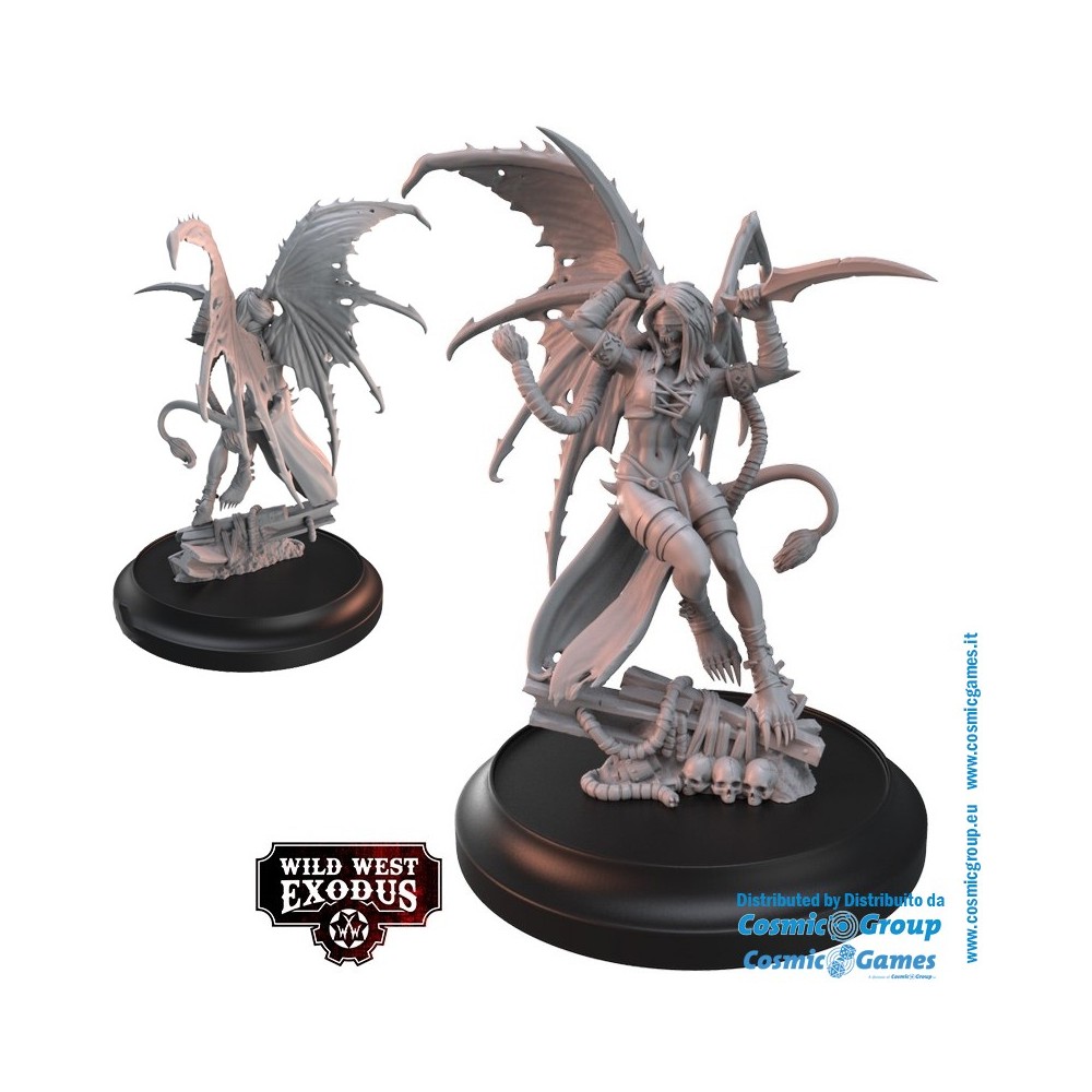 WARCRADLE STUDIOS WILD WEST EXODUS DARK NATION POSSE SET RESIN MINIATURES