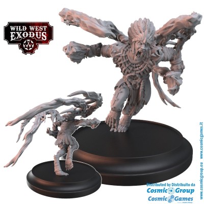 WARCRADLE STUDIOS WILD WEST EXODUS DARK NATION POSSE SET RESIN MINIATURES