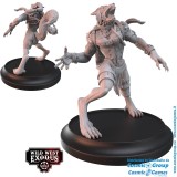 WARCRADLE STUDIOS WILD WEST EXODUS DARK NATION POSSE SET RESIN MINIATURES