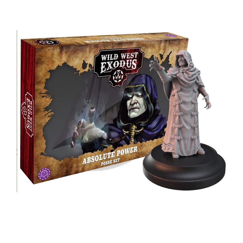 WARCRADLE STUDIOS WILD WEST EXODUS ABSOLUTE POWER POSSE SET RESIN MINIATURES