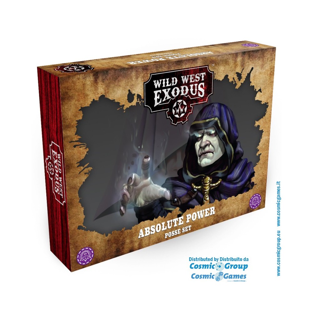 WARCRADLE STUDIOS WILD WEST EXODUS ABSOLUTE POWER POSSE SET RESIN MINIATURES
