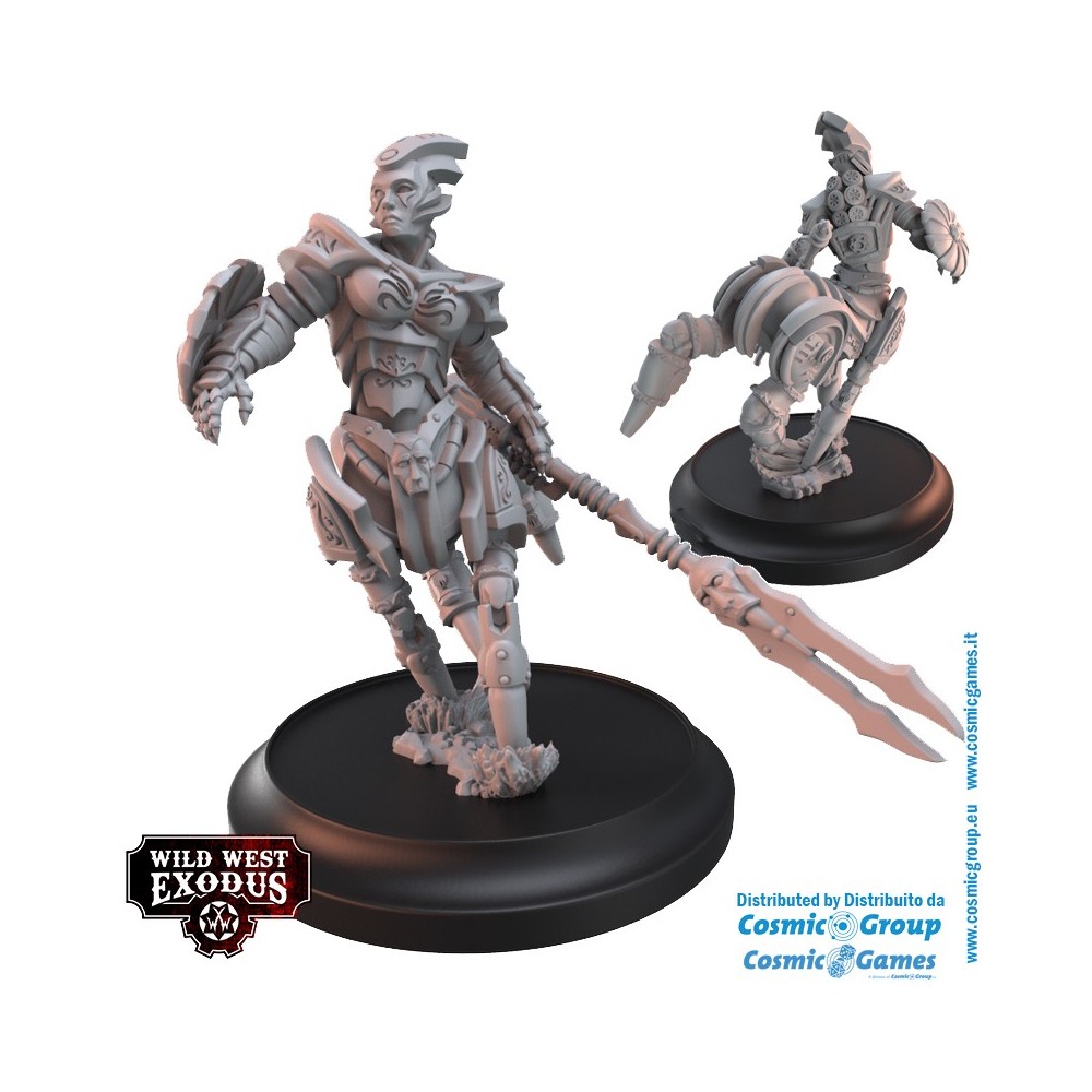 WARCRADLE STUDIOS WILD WEST EXODUS DIVINE INTERVENTION POSSE SET RESIN MINIATURES