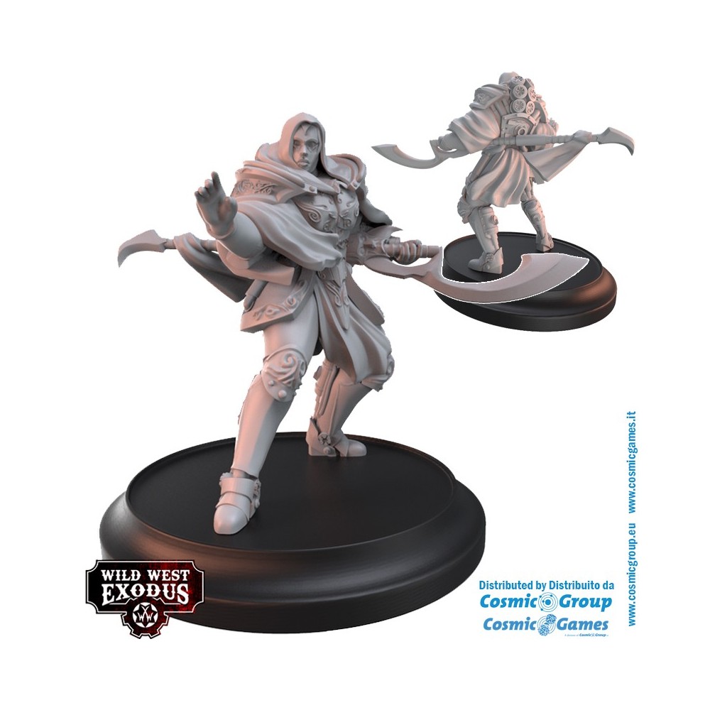 WARCRADLE STUDIOS WILD WEST EXODUS DIVINE INTERVENTION POSSE SET RESIN MINIATURES