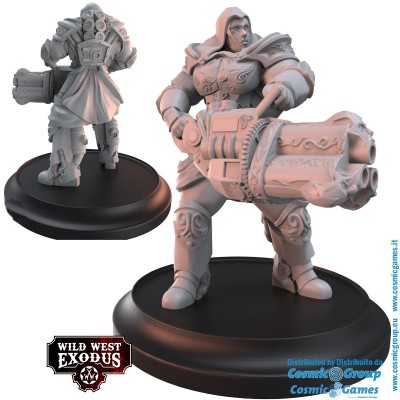 WARCRADLE STUDIOS WILD WEST EXODUS DIVINE INTERVENTION POSSE SET RESIN MINIATURES