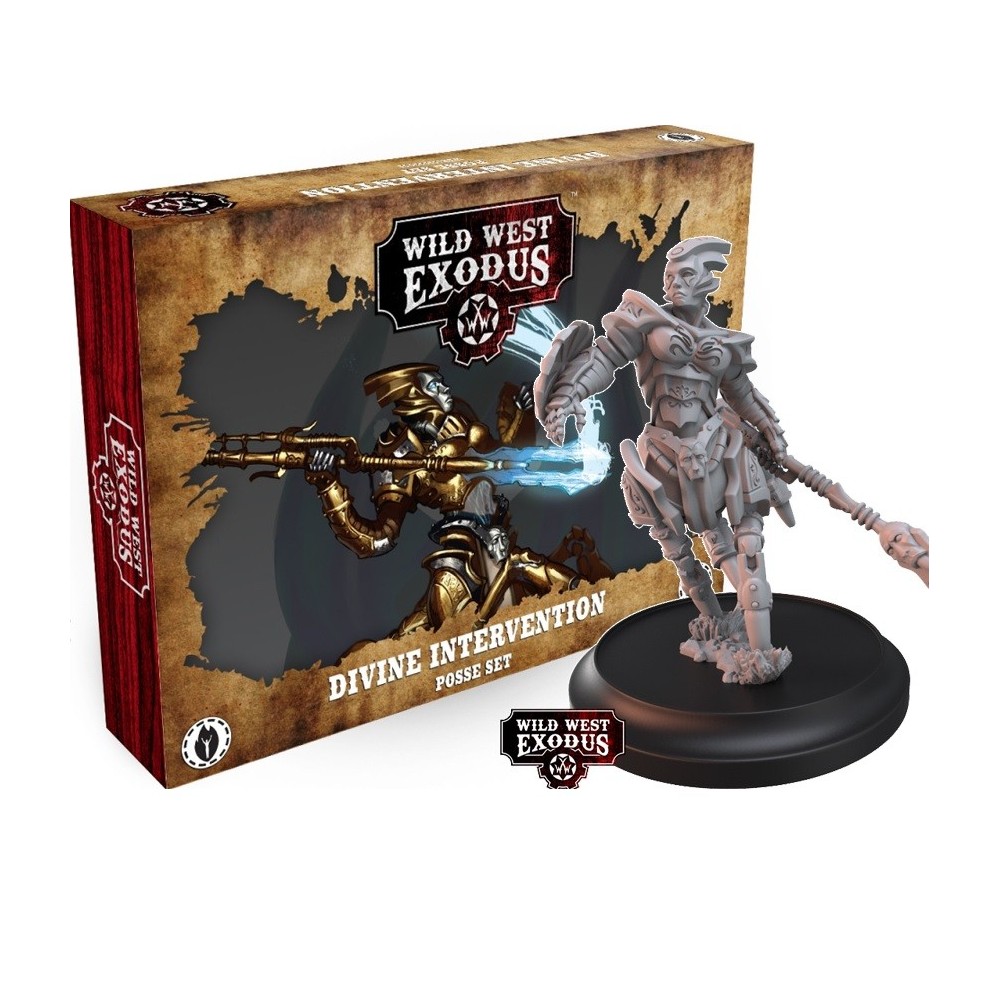 WARCRADLE STUDIOS WILD WEST EXODUS DIVINE INTERVENTION POSSE SET RESIN MINIATURES