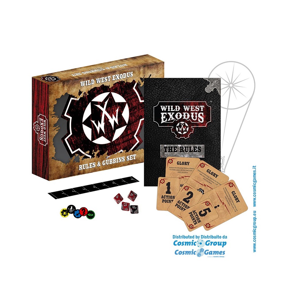 WARCRADLE STUDIOS WILD WEST EXODUS ABSOLUTE POWER STARTER SET RESIN MINIATURES